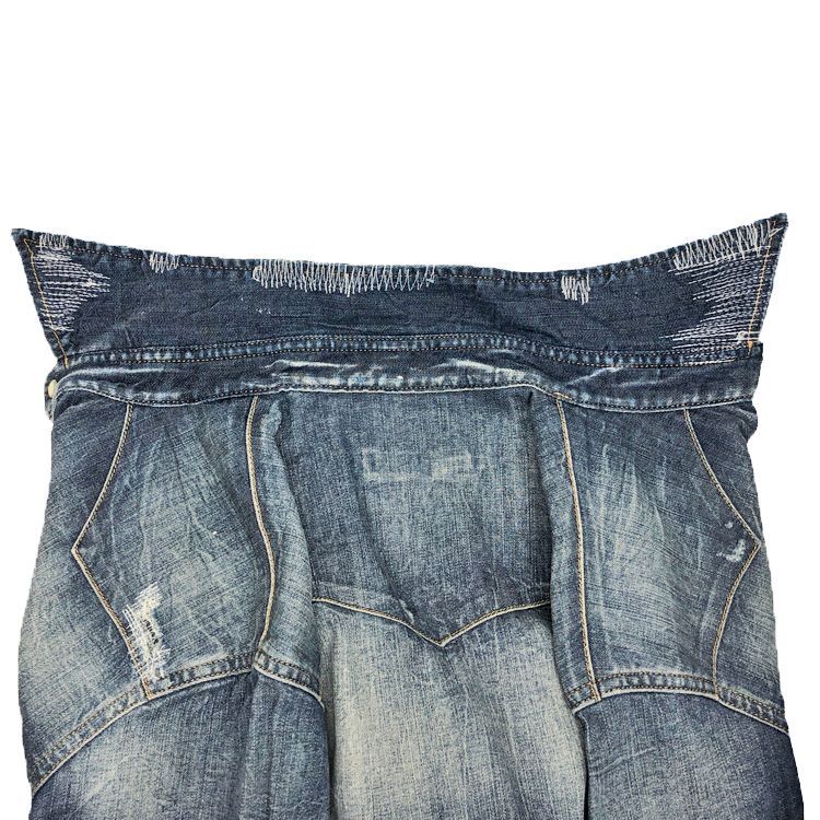 Dsquared2 ディースクエアード 13SS ダメージ加工 デニムシャツ