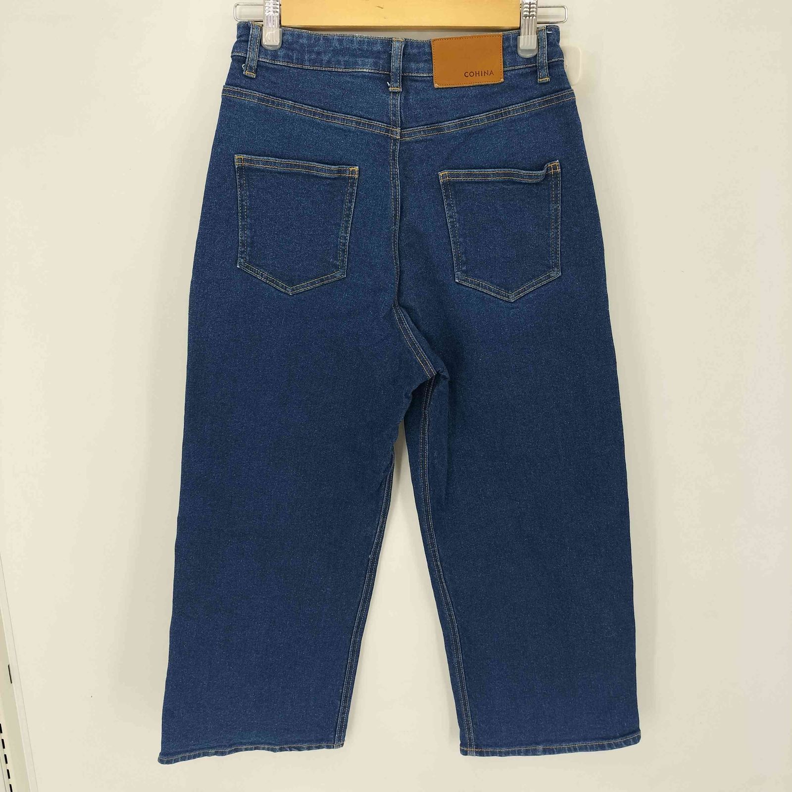 コヒナ デニム　セミワイドストレート　XX S ショート COHINA DENIM セミワイドストレート-short & regular | 小柄・低