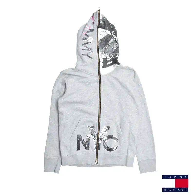 Tommy Hilfiger(トミーヒルフィガー) コットン フード ジップアップ ジャケット O045