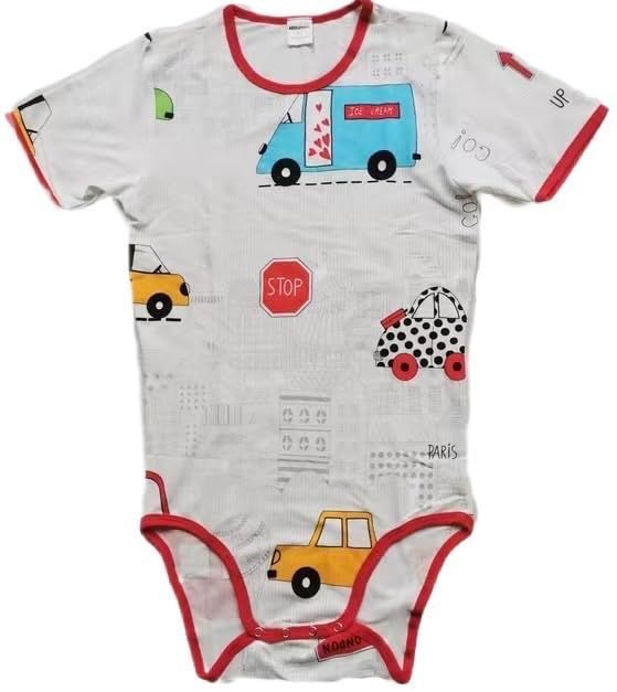 ロンパース かわいい パジャマ 寝巻き 大人用 老人 介護 自動車 TREE Lサイズ 赤 MONA ABDL 大人用おむつカバーとお揃い