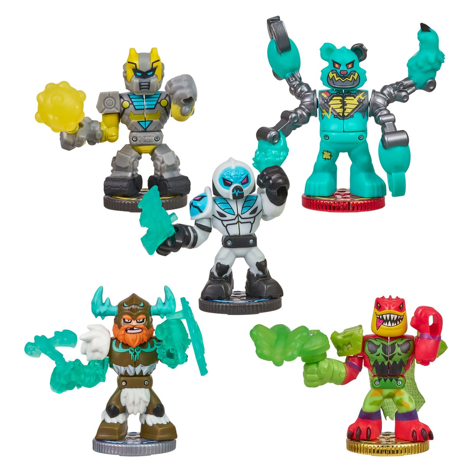 Legends of Akedo Exclusive Button Bash Collector Pack Contains 10