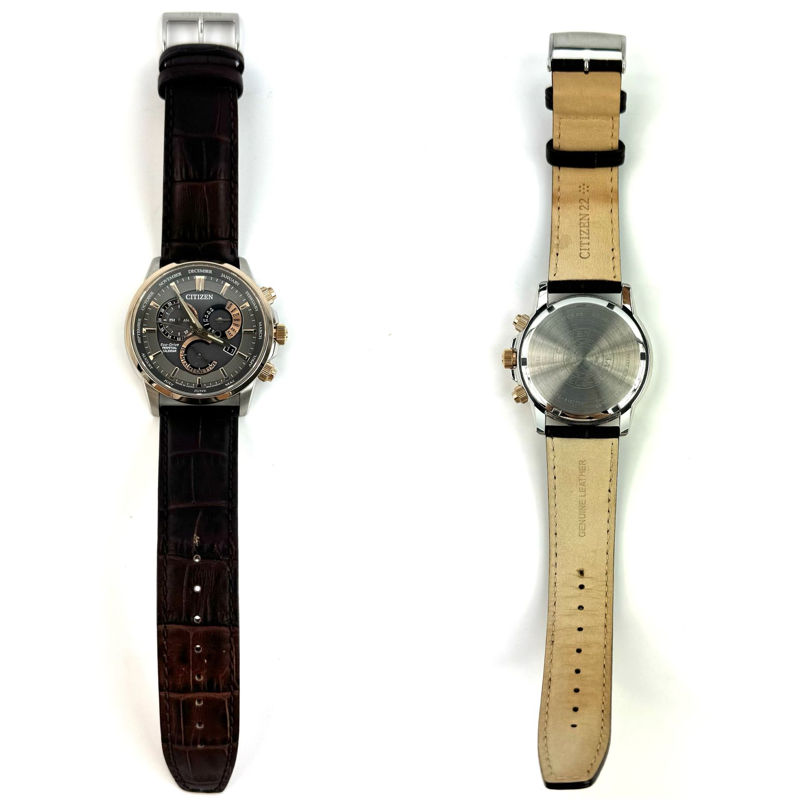シチズン　CITIZEN　BL8148–11H　E870-S107709　エコドライブ　ソーラー　デイト表示　革ベルト シチズン CITIZEN BL8148–11H E870-S107709 エコドライブ ソーラー