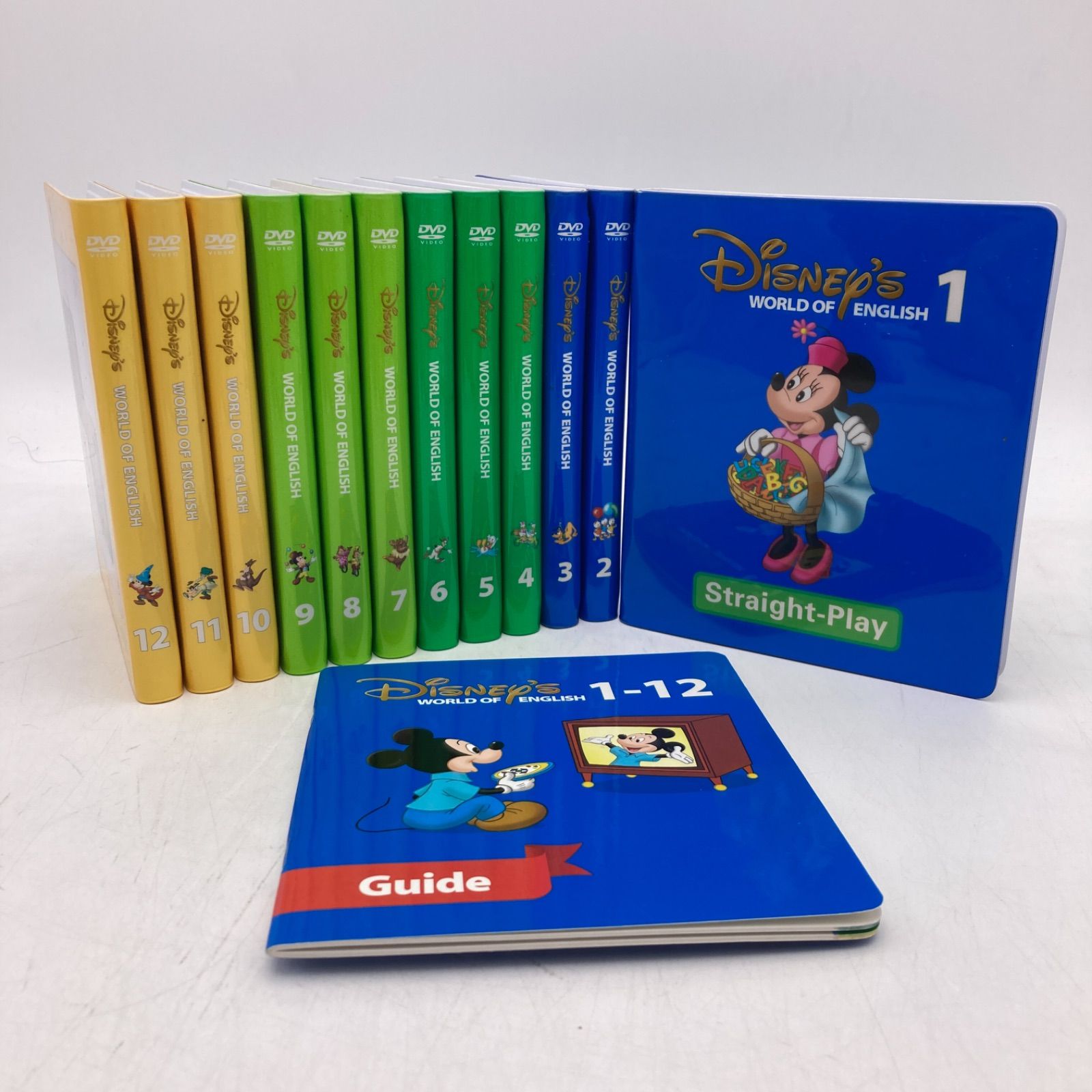 ストレートプレイ DVD　新子役　字幕あり　ディズニー英語システム　704905 ストレートプレイ DVD 新子役 字幕付 ディズニー英語システム 804305