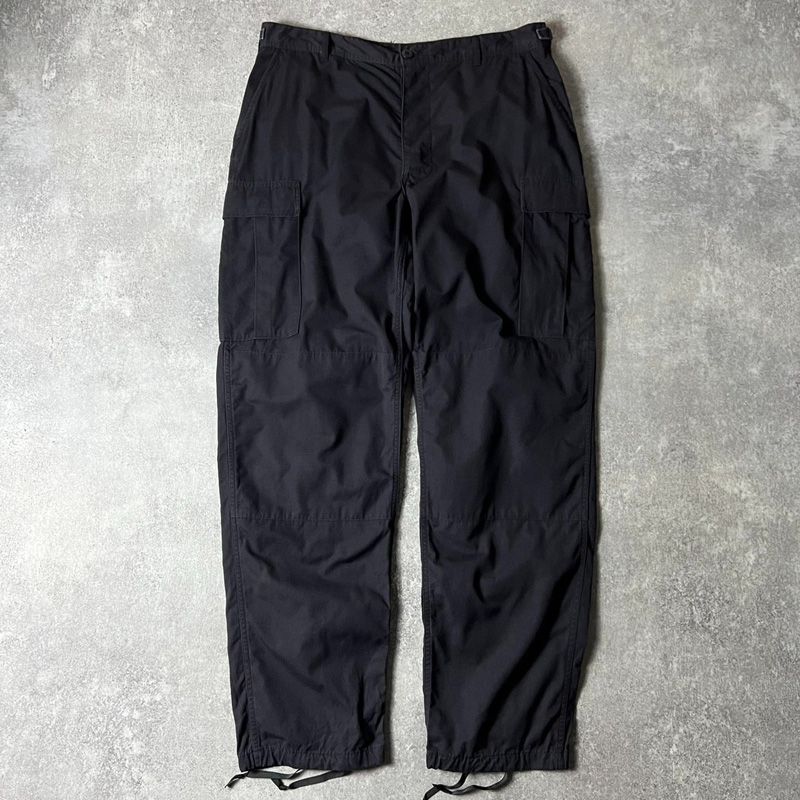 米軍実物 ブラックカーゴパンツ bdu357 s-s