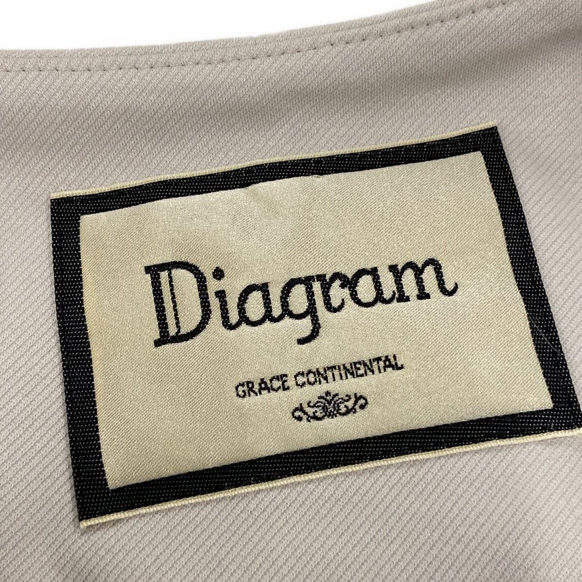 Diagram GRACE CONTINENTAL(ダイアグラム) ジャケット サイズ36