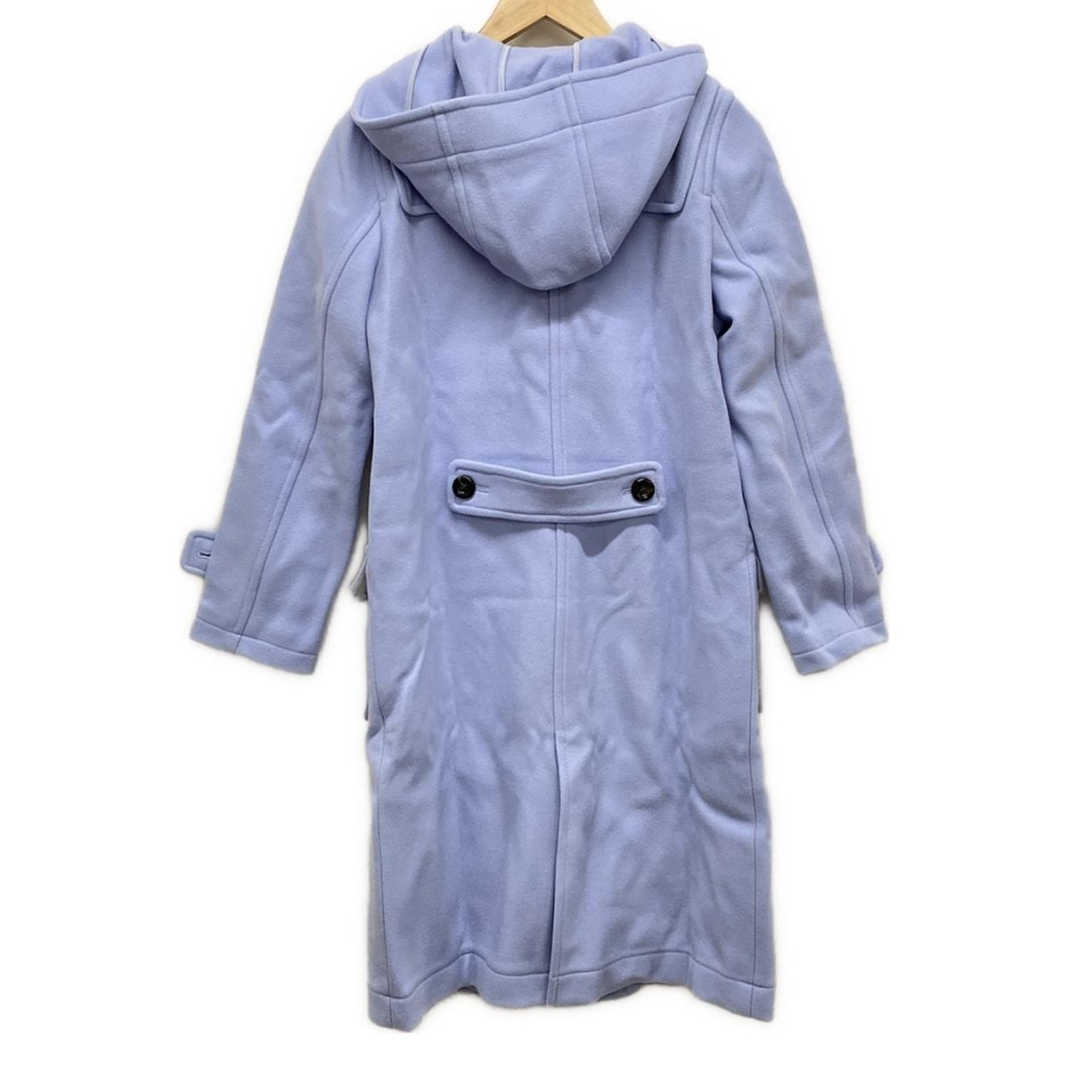 COURREGES クレージュ ダッフルコート サイズ38 M レディース - ライトブルー 長袖 冬 SIROKUMA-CORPORATION_COM