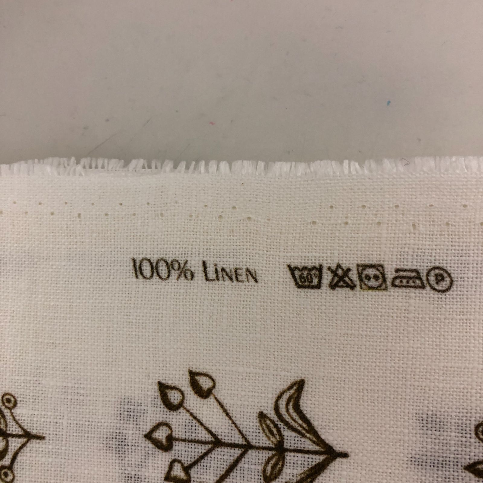 タペストリー リネン生地