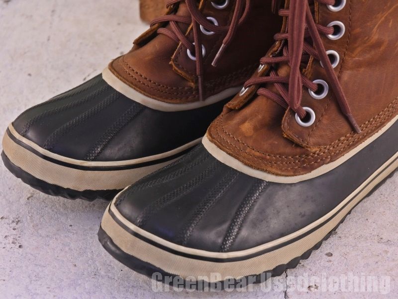 メンズ ソレル SOREL スノーブーツ 茶 ブラウン 40 25cm Z070