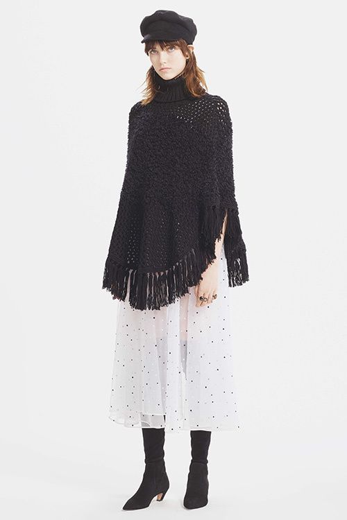 Christian Dior 2017Fall ドット刺繍 シアースカート 34 クリスチャンディオール 7A21328A1668