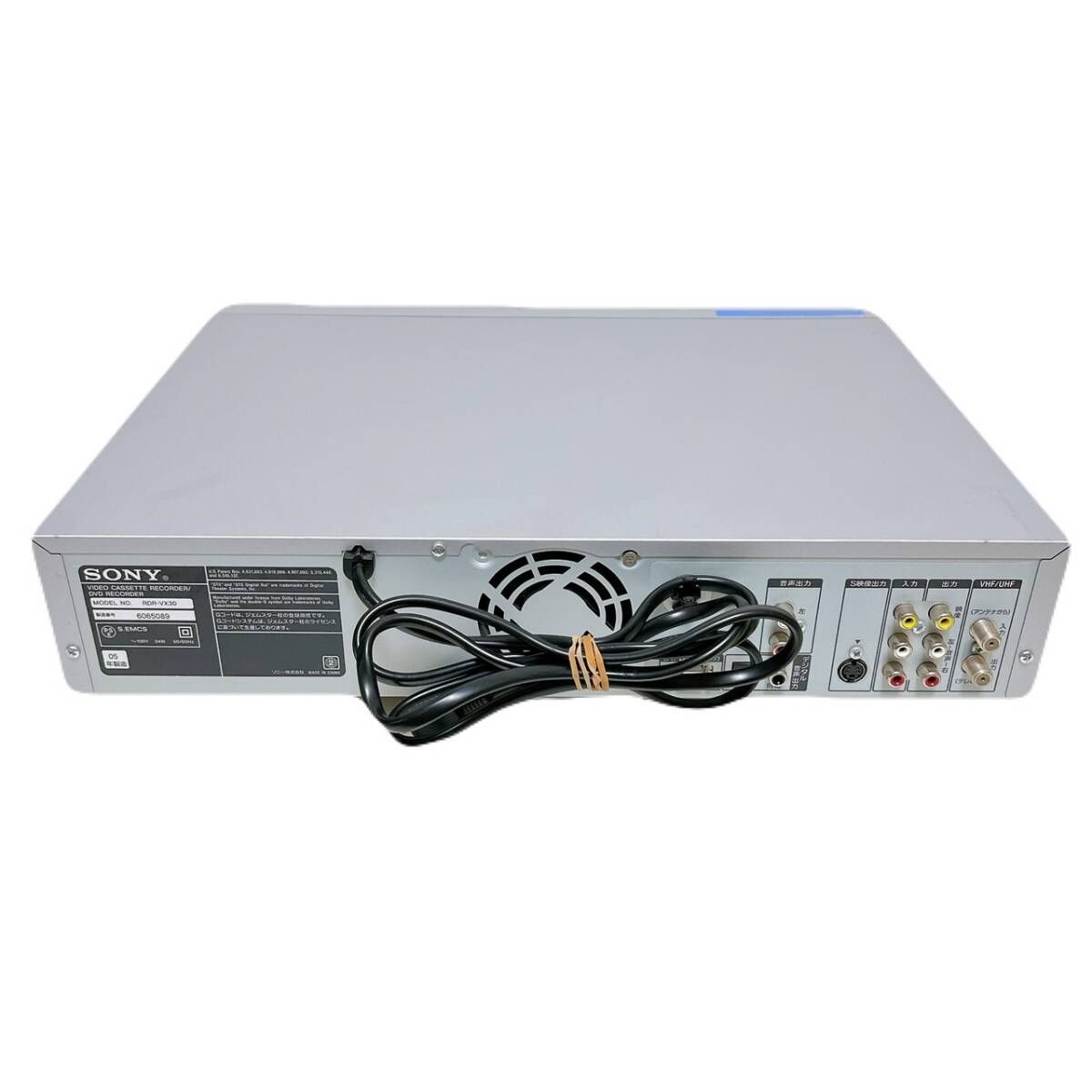 T06344400 【整備品】 SONY ソニー RDR-VX30 VHS⇔DVD ダビOK ビデオデッキ リモコン付 ケーブル付 スゴ録 - メルカリ