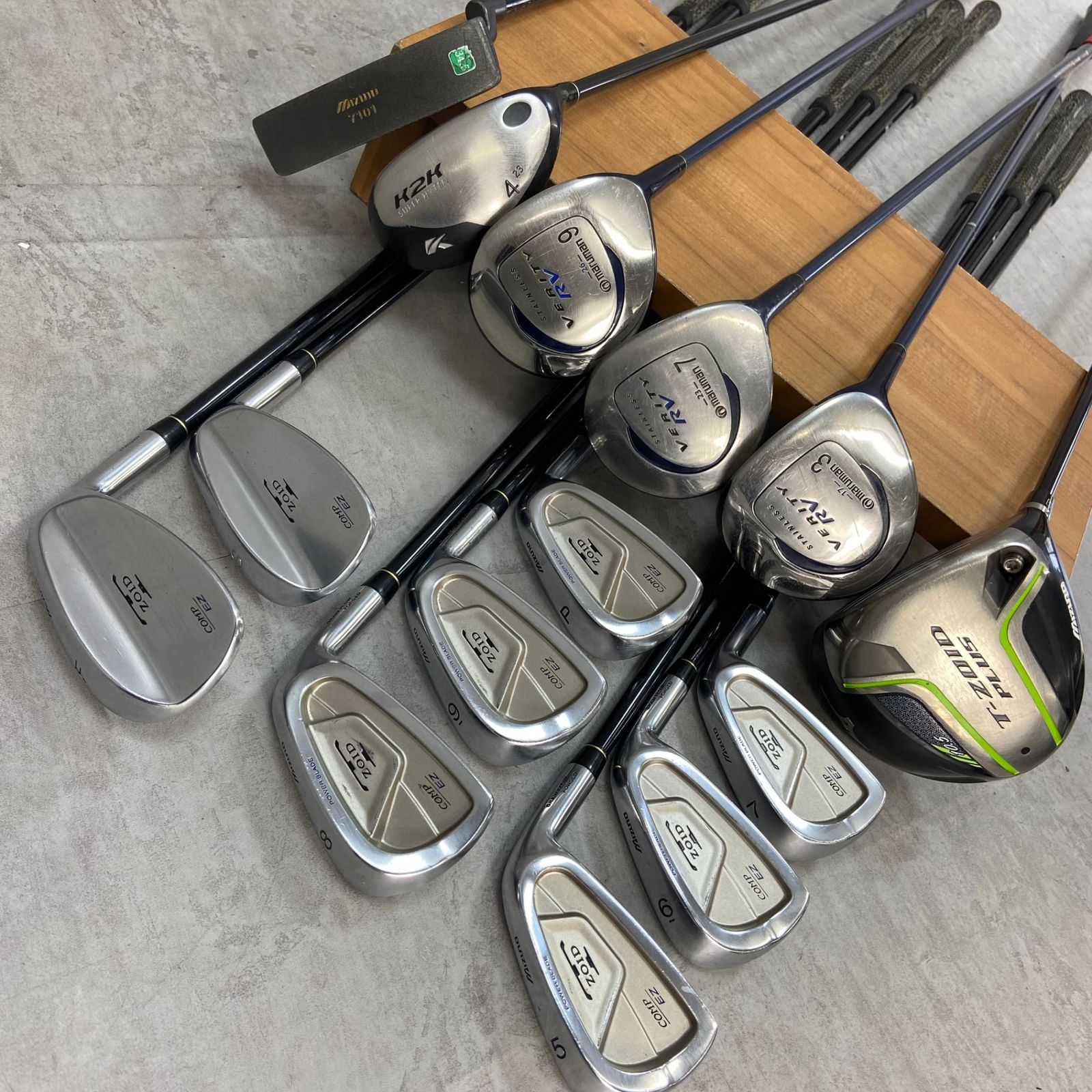 maruman mizuno メンズ ゴルフ クラブセット 13点　バッグ付き maruman mizuno メンズ ゴルフ クラブセット 13点 バッグ付き