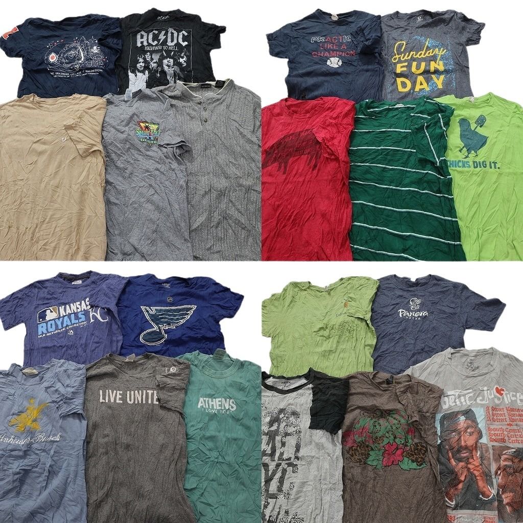 V*】様 20 アメリカ古着ブランドミックス　シャツ　Tシャツ50着セットまとめ V*】様 20 アメリカ古着ブランドミックス シャツ Tシャツ50着セットまとめ