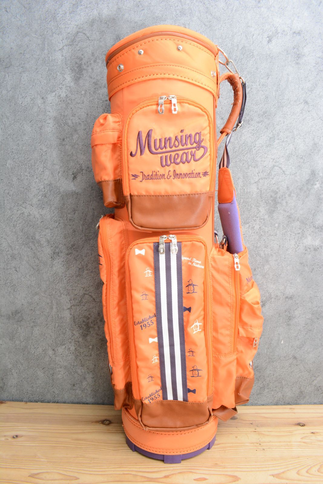 マンシングキャディーバッグレディース K263 Munsing wear レディース