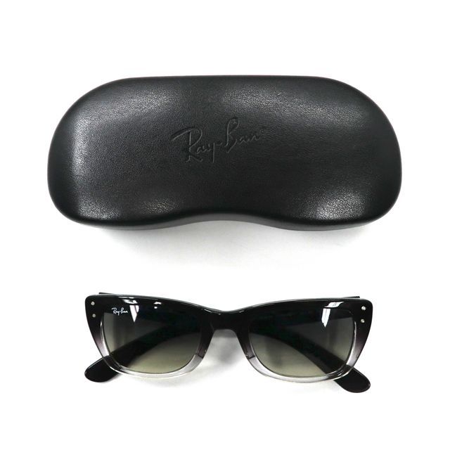 Ray-Ban サングラス ウェリントン ブラック クリア RB4148 CARIBBEAN