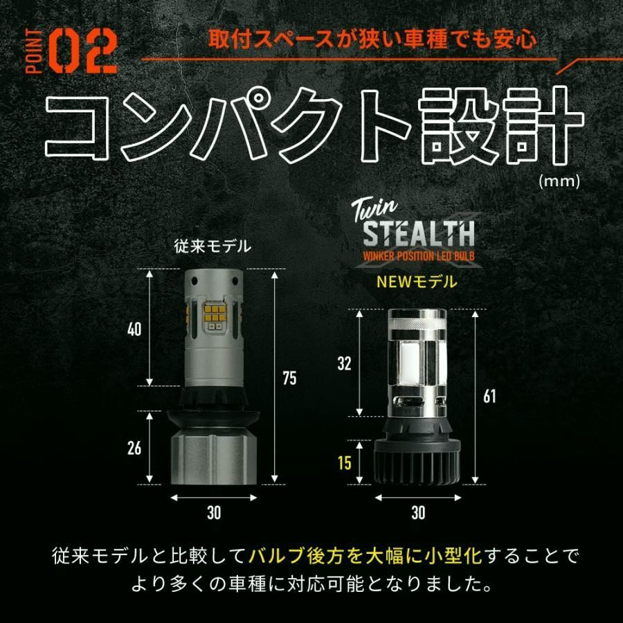 リアウィンカーランプ ステルス