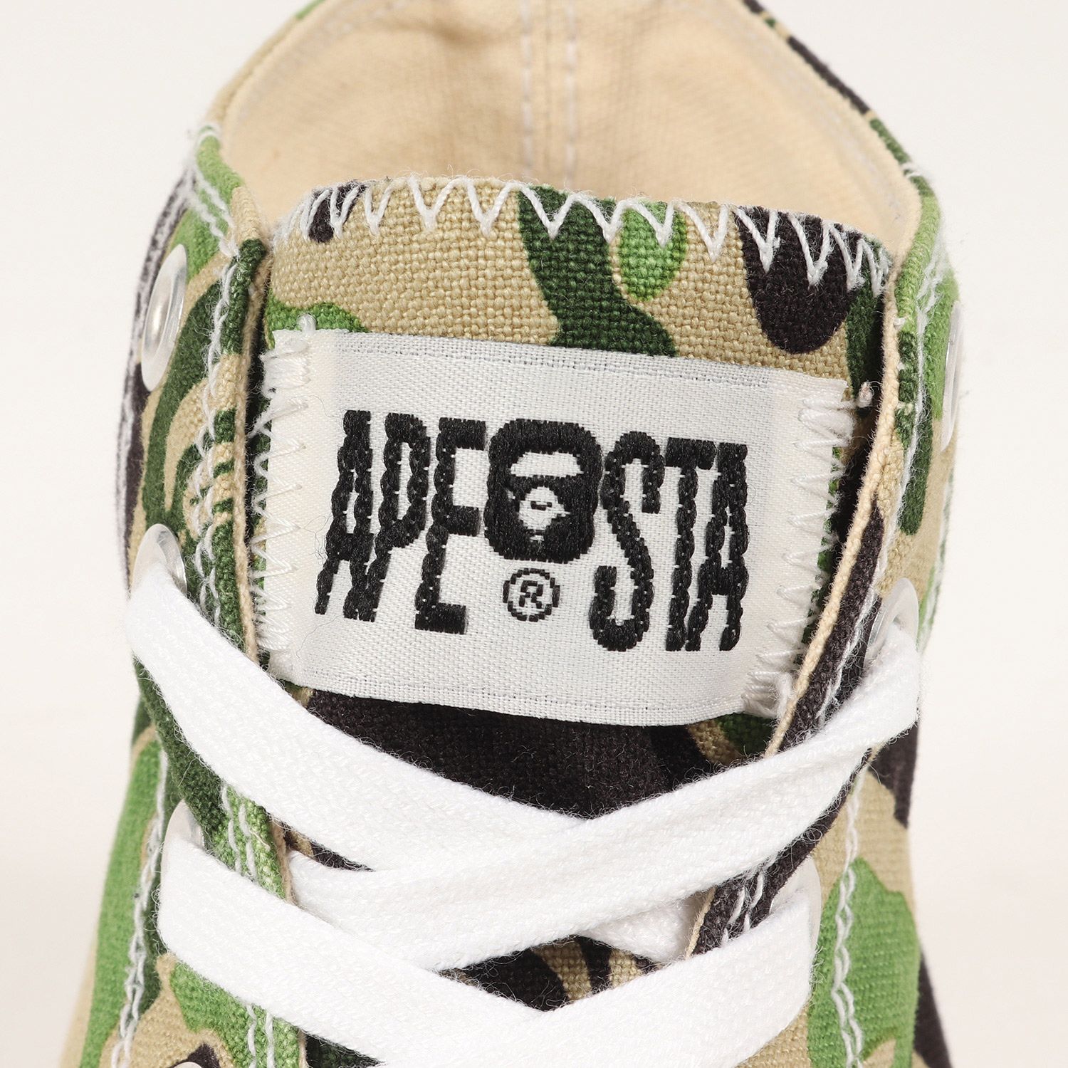 A BATHING APE ア ベイシング エイプ BAPESTA ABCカモ 猿迷彩 