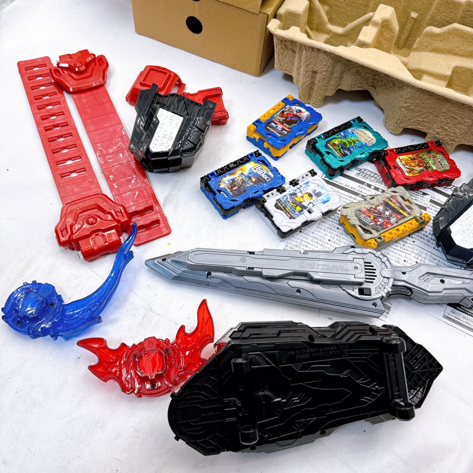 音声動作確認済み】仮面ライダーセイバー＆ブレイズ 完全