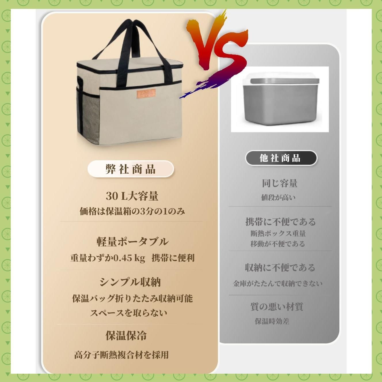 在庫処分】高性能 業務用 折畳み 大容量 保冷バッグ 保冷バッグ 10リットル 10リットル 折りたたみ 大型 クーラーボックス クーラーボックス  【10L/20L/30Lキャンプ用品】 保冷力最強 小型 FTBOL - メルカリ