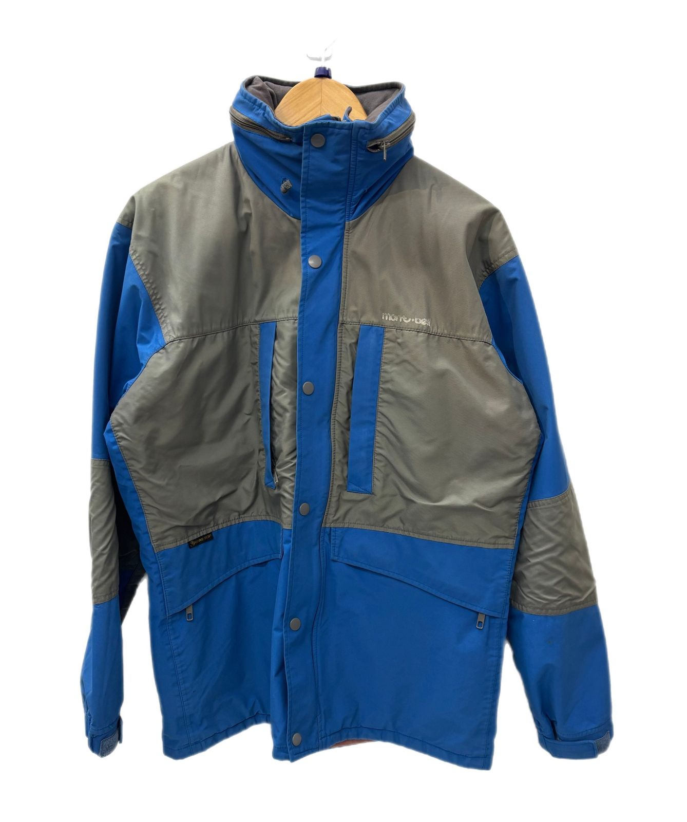 モンベル mont-bell ゴアテックス マウンテン ジャケット ブルー M 