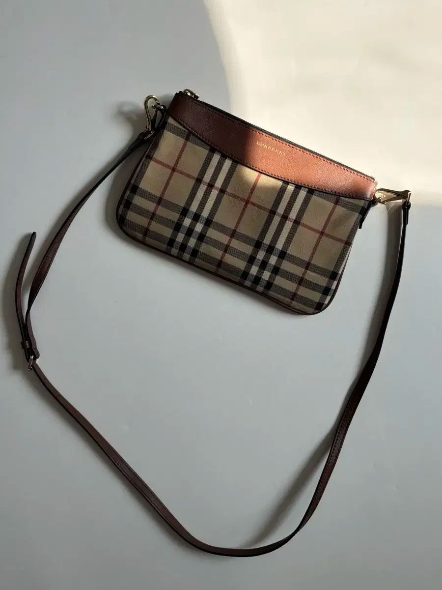 Burberry バーバリー ペイトン チェック クロスバック