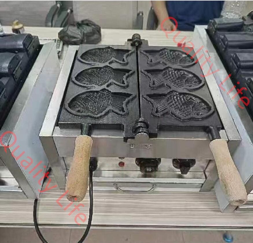 電気 たい焼き器 3匹 3匹焼ける 鯛焼き器 電気式 単相 1 0０V 厨房 業務 飲食 店舗