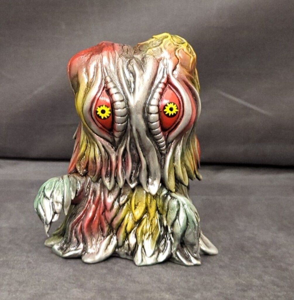 ヘドラ　シカルナ工房　未開封品 ヘドラ シカルナ工房 未開封品 シカルナ・工房 CUBE ヘドラ グレー成型