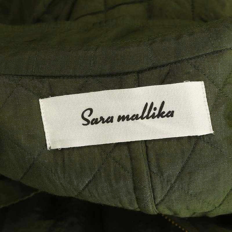 サラマリカ sara mallika Square Stitch Long Coat コート