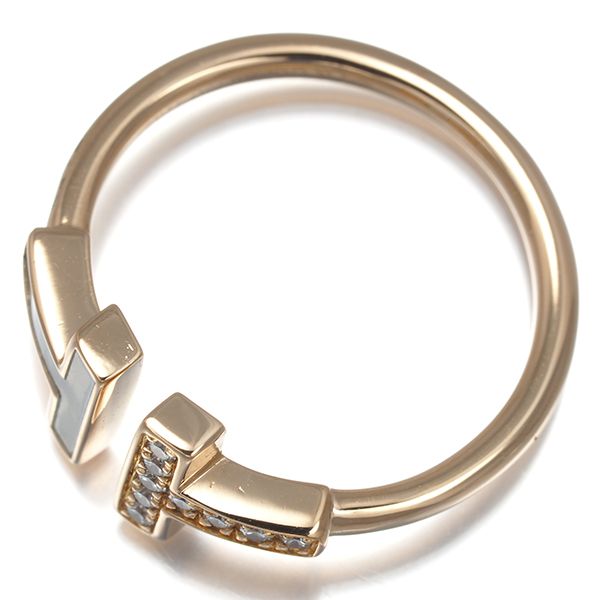 ティファニー リング シェル ダイヤ ダイヤモンド Tワイヤー 14.5号  