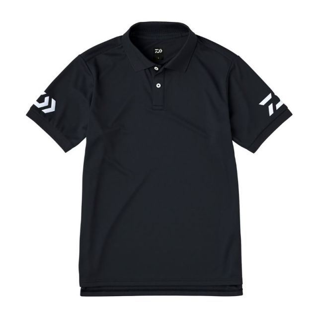 ダイワ(DAIWA) 半袖ポロシャツ ホワイト×ブラック S DE-7906 DAIWA（釣り） ダイワ DE-7906 (カラー：ブラックカモ×ホワイト