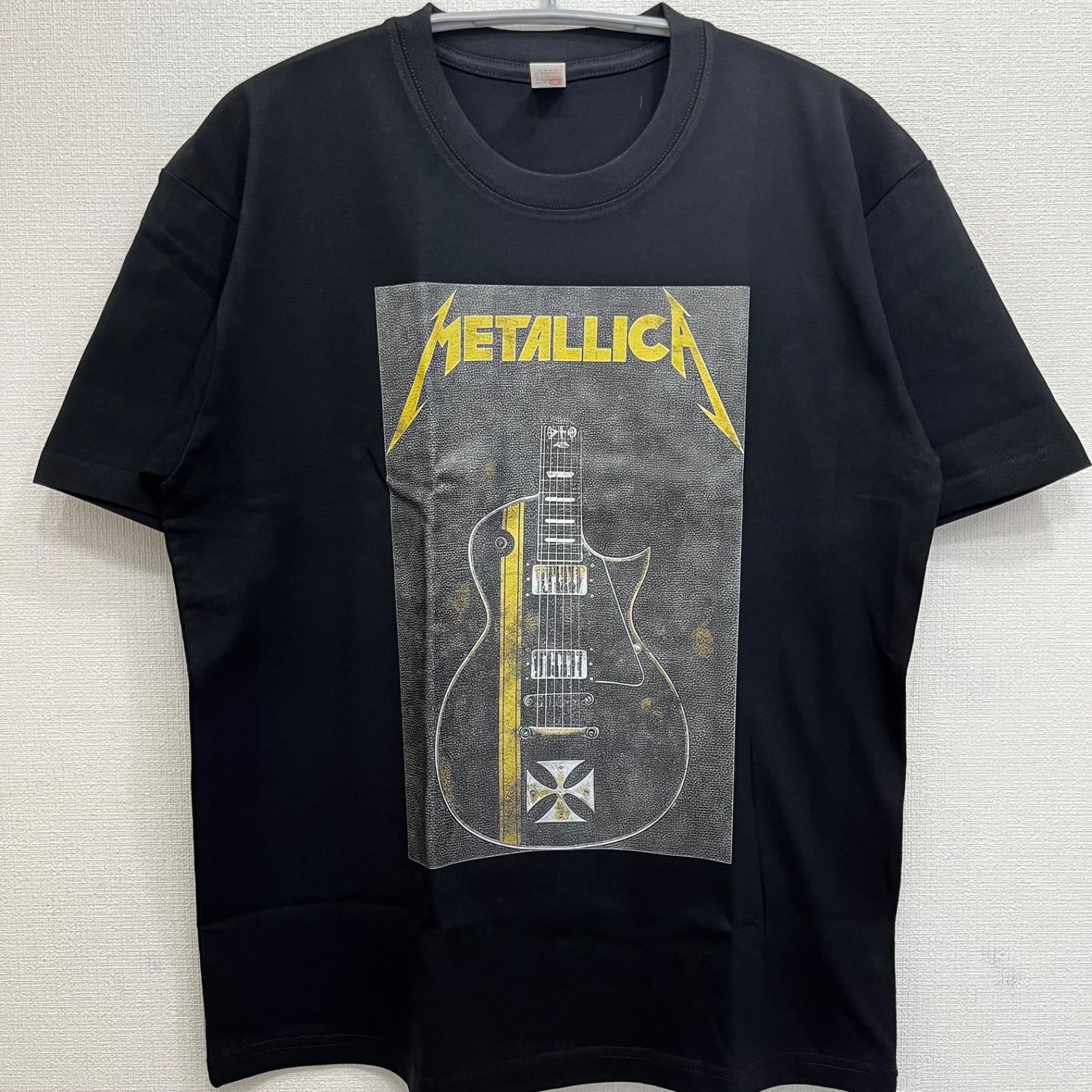L メタリカ ビンテージ バンドTシャツ バンT 半袖 ブラック 黒 METALLICA - L ヘインズ メタリカ ビンテージ バンドTシャツ