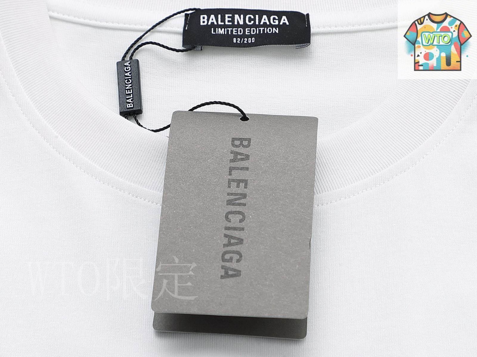新品未使用 BALENCIAGA ホワイト 半袖Tシャツ 楽天市場】バレンシアガ Tシャツ カットソー 半袖 トップス ロゴ