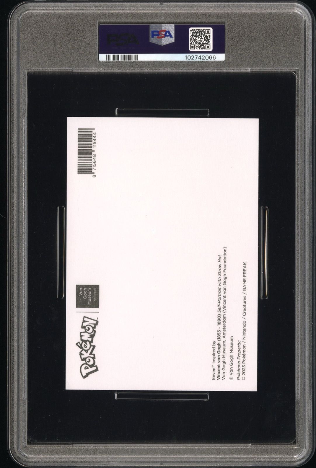 PSA10】ゴッホ イーブイ ポストカード ゴッホ展 ジャンボカード #1