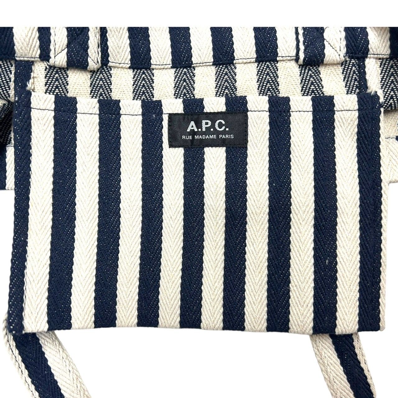 A.P.C. (アーペーセー) Tote Lou トートバッグ ストライプ