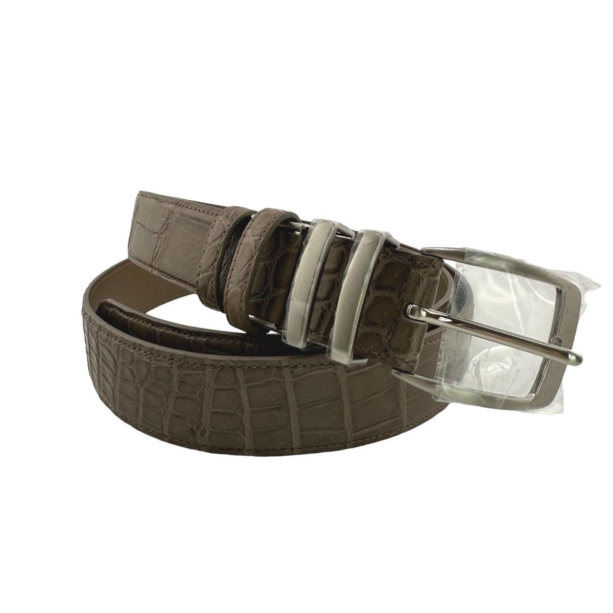 クロコダイル 0005 ベルト グレー  CROCODILE 35mm マットクロコ クロコダイル 0005 ベルト グレー CROCODILE 35mm マットクロコ