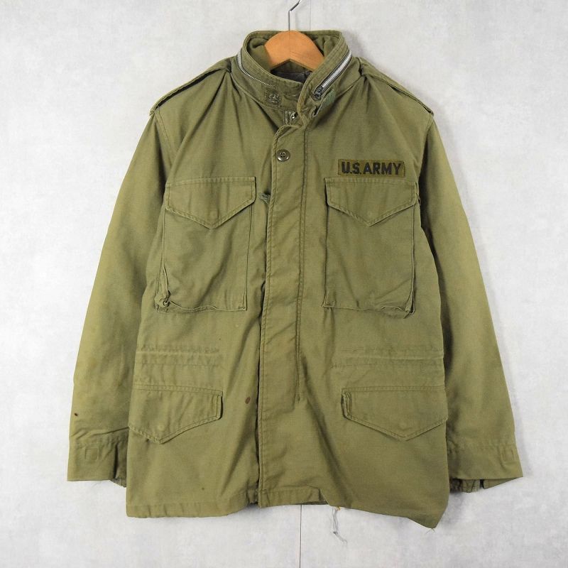 80s US ARMY M-65 Field Jacket 3rdタイプ ブラスジップ S-R 80s