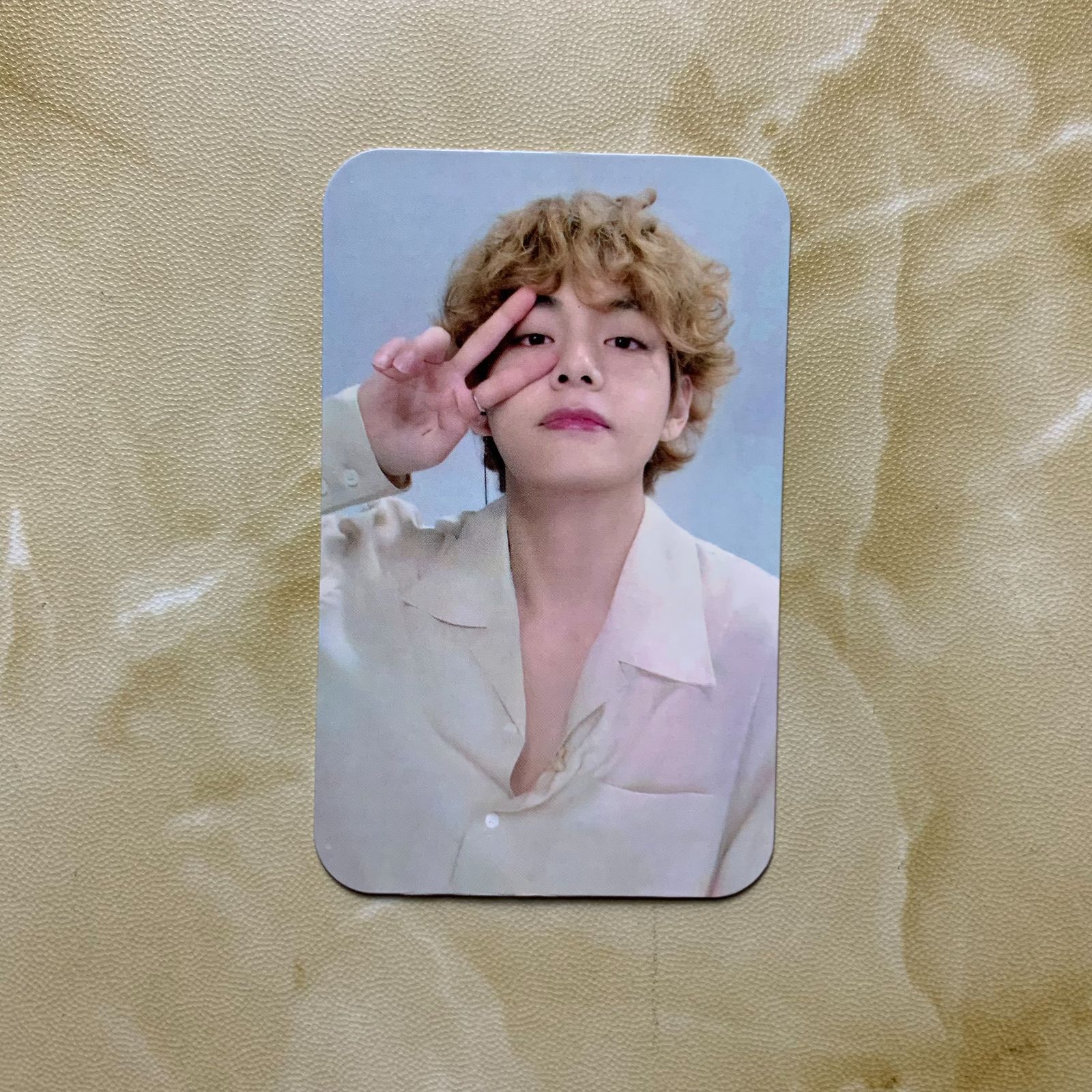 BTS V テテ テヒョン GMA ARMY EVENT Butter 777 人 サノク weverse トレカ