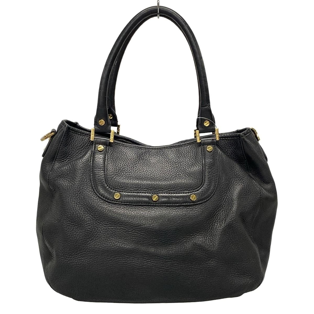 TORY BURCH(トリーバーチ) トートバッグ - 黒 2WAY レザー