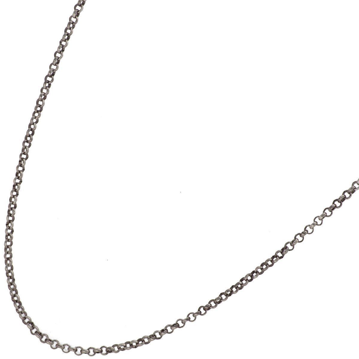 CHROME HEARTS クロムハーツ ロールチェーン 20inch SV925 シルバー ネックレス 25031925 RS