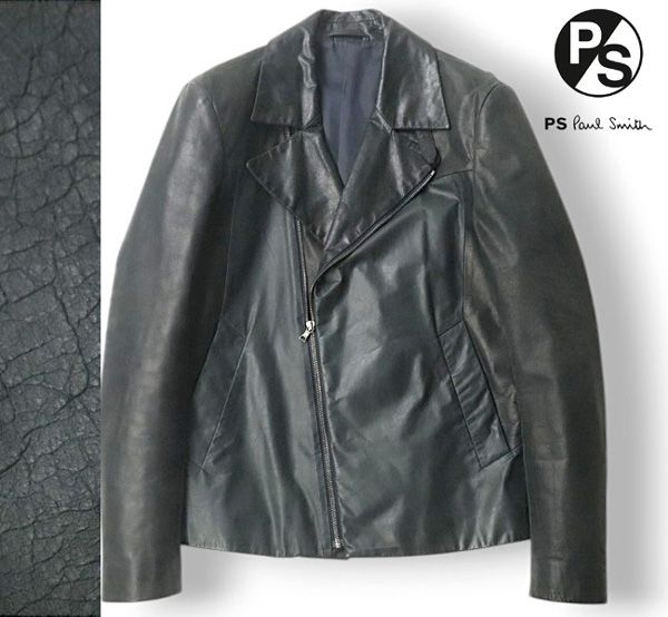 【希少！美品】Paul Smith 英国MOON社 ウールジャケット　グレー　S ウールシルク 2Bジャケット（1531612321） | Paul