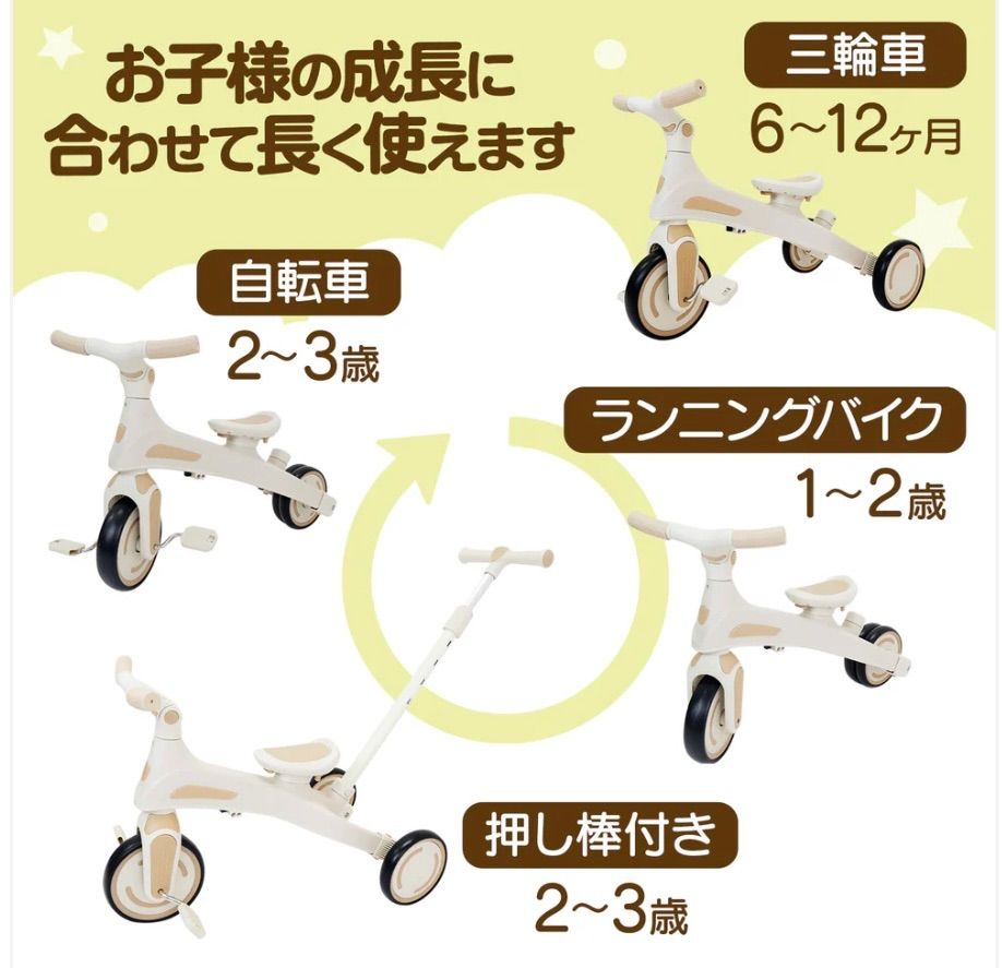 1 子ども用三輪車