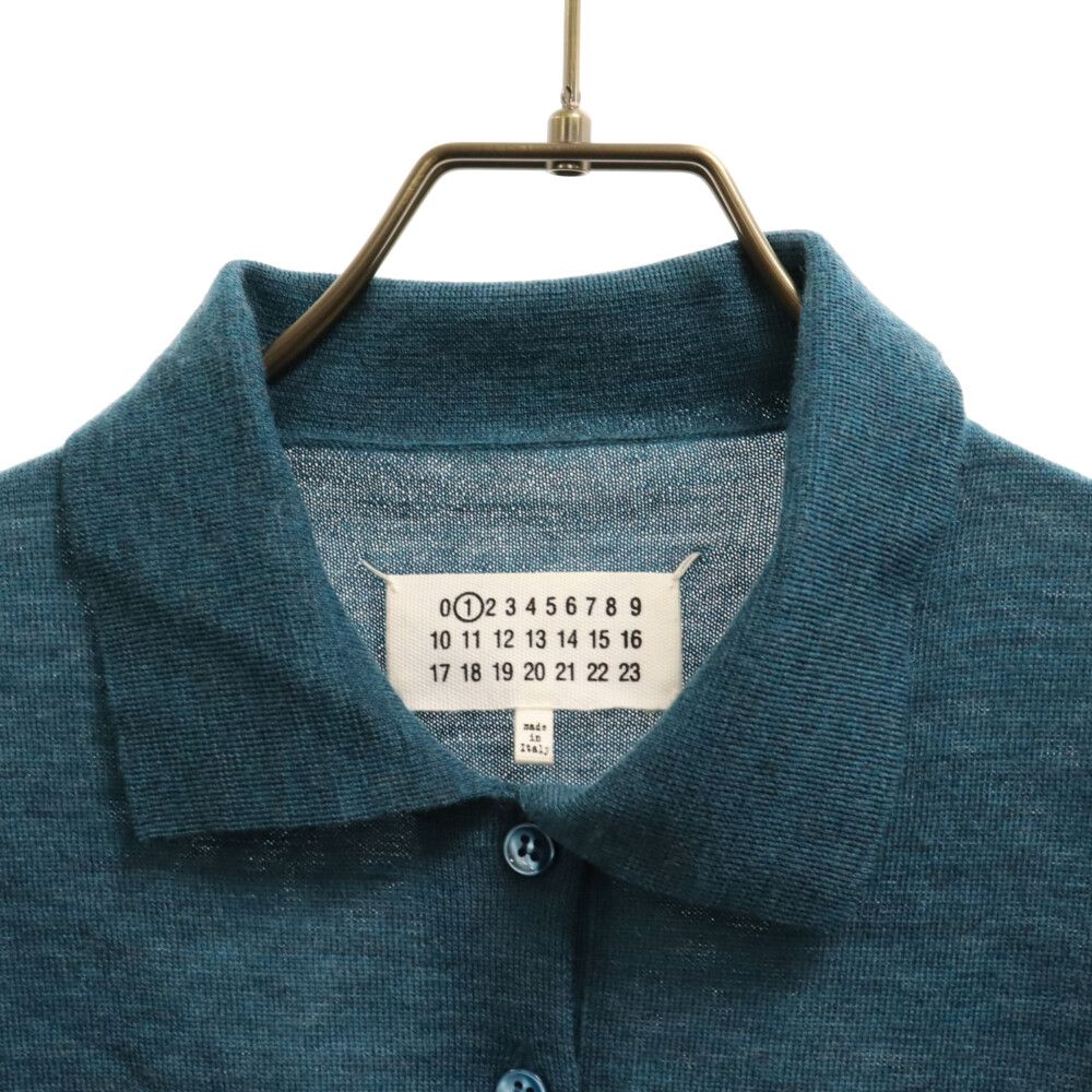 Maison Margiela 16AW ウールニット 半袖 ポロシャツ
