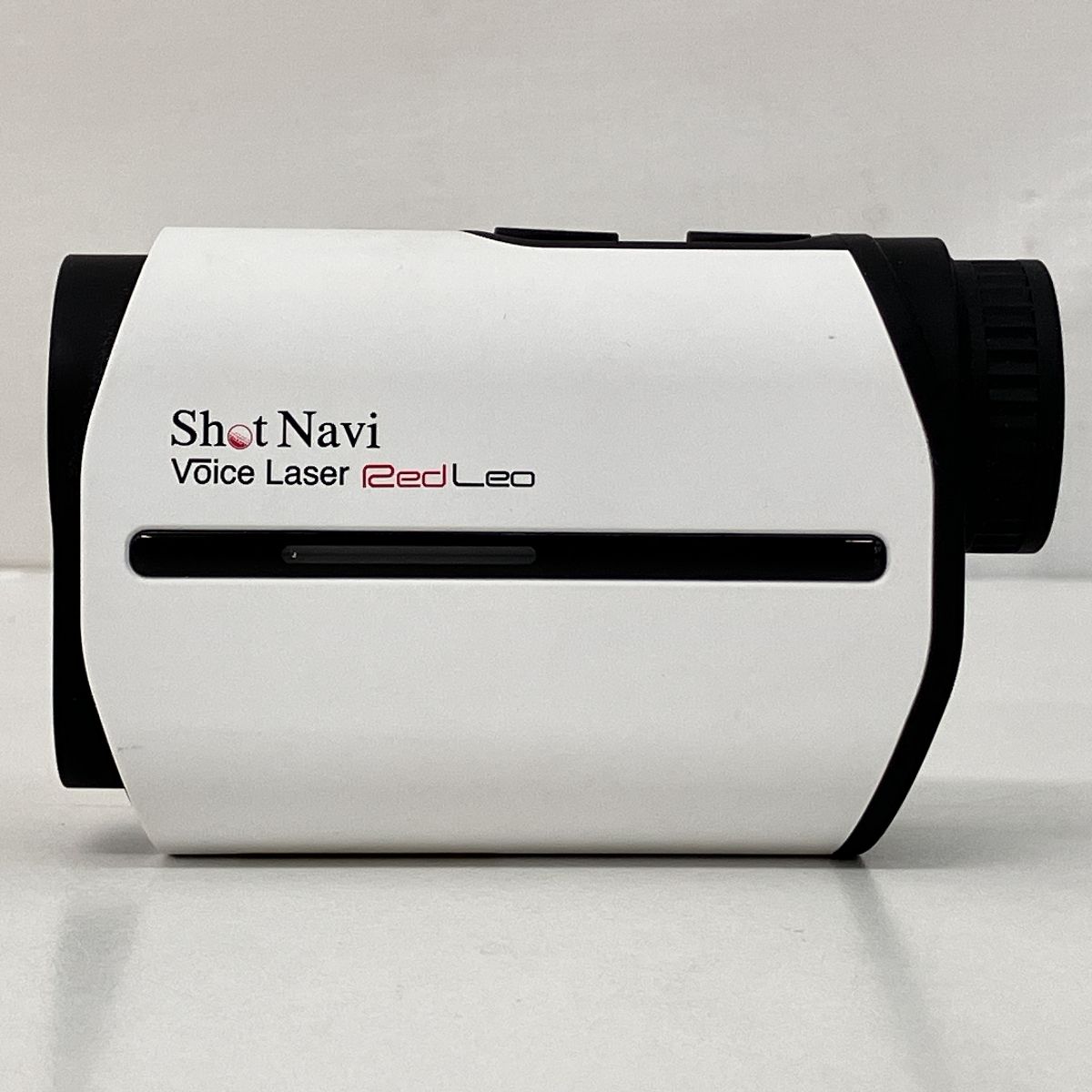 ショットナビ　ボイスレーザーレッドレオ　白　中古 テクタイト Shot Navi Voice Laser Red Leo ゴルフ用 レーザー