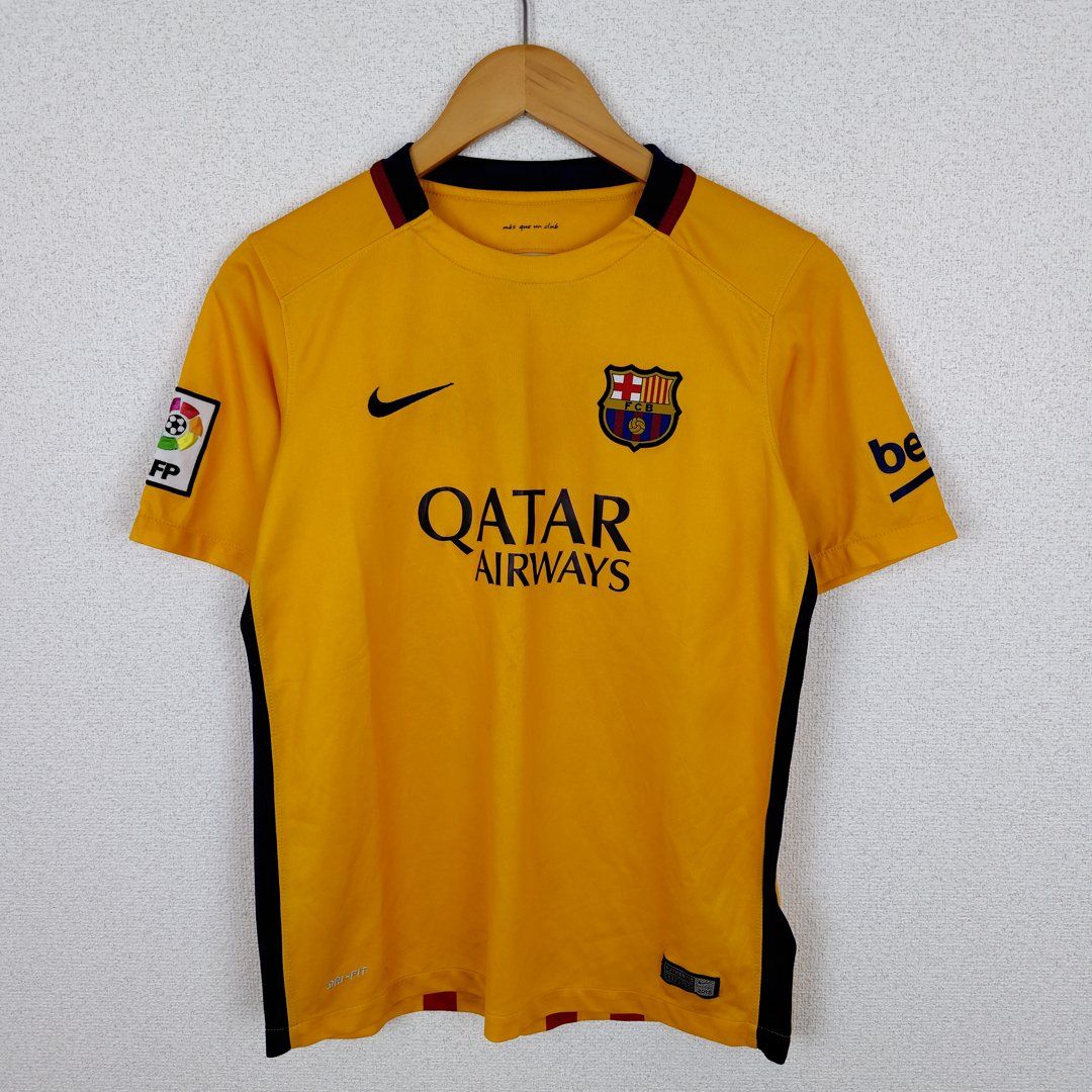 【美品】古着　ナイキ　FCバルセロナ　サッカー　ゲームシャツ　L ナイキ FCバルセロナ ゲームシャツ 2011サッカー ユニフォーム