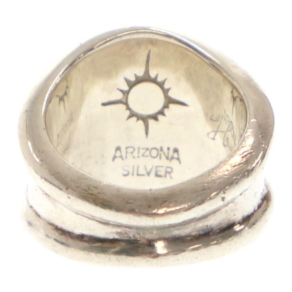 ARIZONA FREEDOM (アリゾナフリーダム) 太陽神付シルバーリング 11.5号