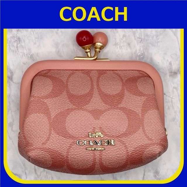 COACH コーチ ノラキスロック コインケース ピンク library.umsida.ac.id