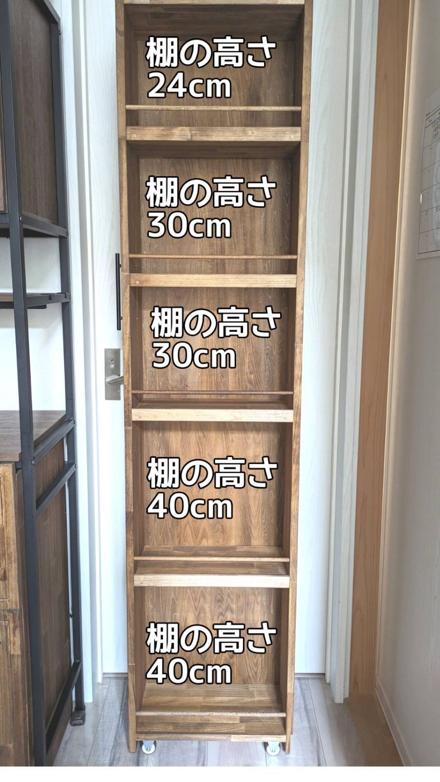 大容量 キッチン 隙間収納 パントリー NEXPOTALLINN_EU