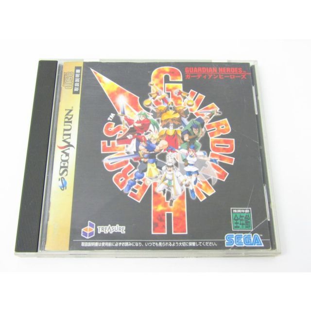 SEGA SATURN セガサターン ガーディアンヒーローズ ゲームソフト