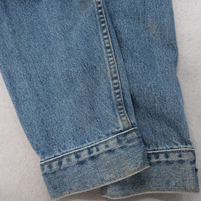 XL/古着 リーバイス Levis 70507 長袖 ジージャン メンズ コットン 紺