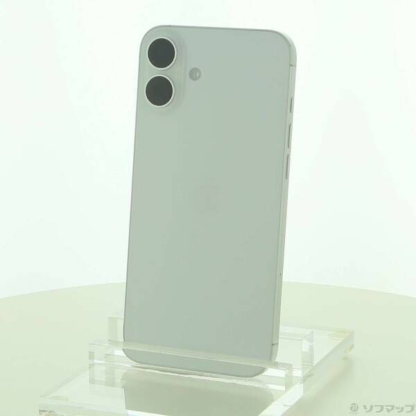 〔 品〕 iPhone16 Plus 128GB ホワイト MXVC3J A SIMフリー 262