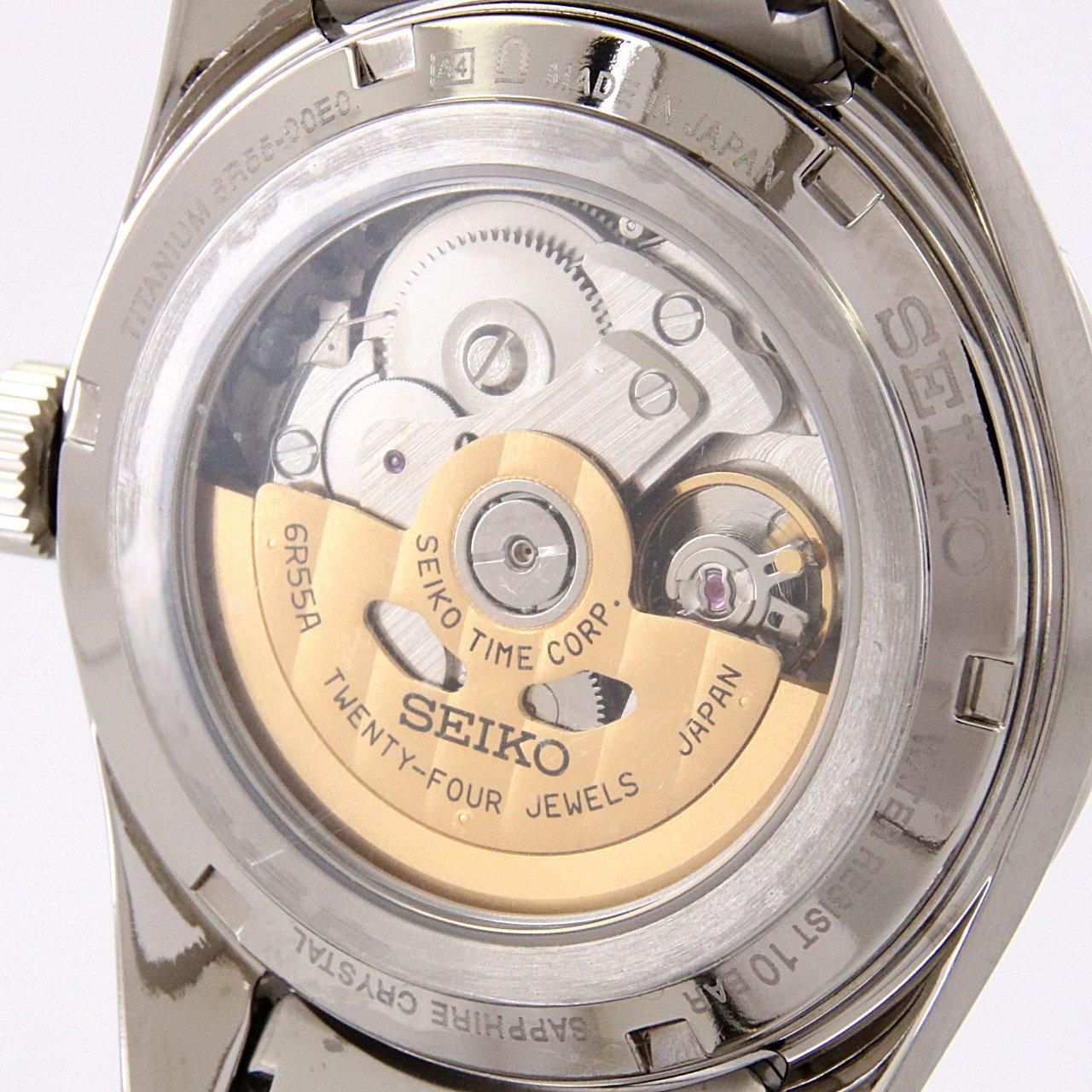 新品】セイコー プレザージュ 6R55-00E0/SARX115 TI 自動巻 - メルカリ